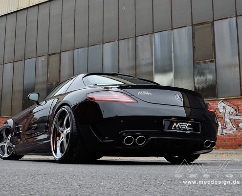SLS R197 Mercedes Tuning AMG Bodykit Wheels Exhaust Spacer Carbon