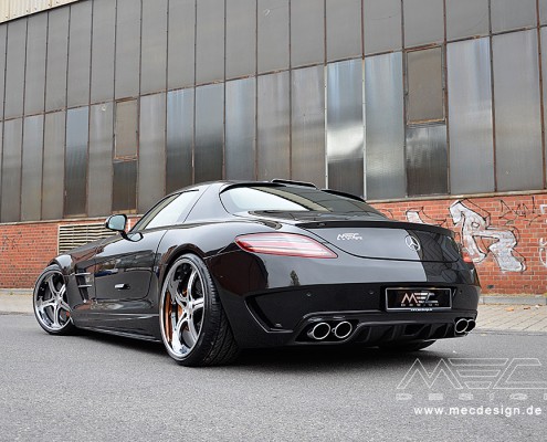 SLS R197 Mercedes Tuning AMG Bodykit Wheels Exhaust Spacer Carbon