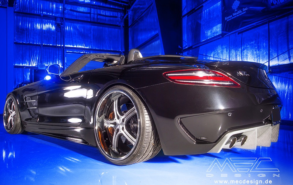 SLS R197 Mercedes Tuning AMG Bodykit Wheels Exhaust Spacer Carbon