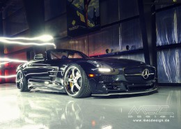 SLS R197 Mercedes Tuning AMG Bodykit Wheels Exhaust Spacer Carbon