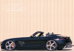 Vintage Fotoshooting - SLS Class SLS C197 Mercedes Tuning AMG Bodykit Wheels Exhaust Spacer Carbon"GT3" Diffusor and 1 Piece Rear Spoiler in Carbon finish