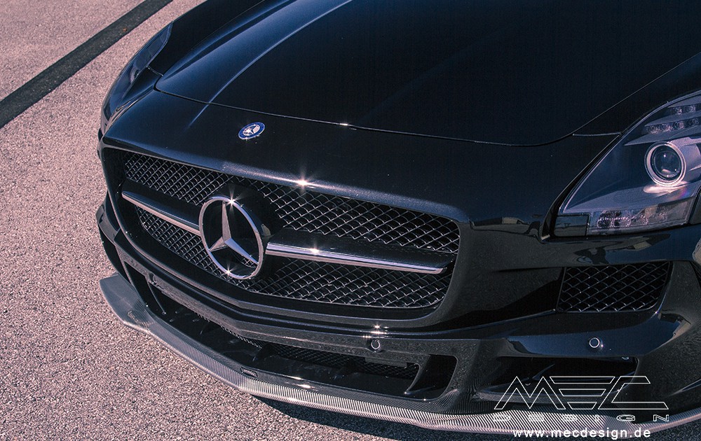 SLS R197 Mercedes Tuning AMG Bodykit Wheels Exhaust Spacer Carbon