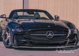 SLS R197 Mercedes Tuning AMG Bodykit Wheels Exhaust Spacer Carbon