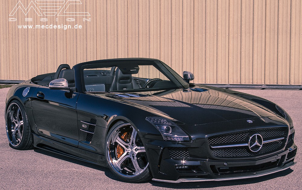 SLS R197 Mercedes Tuning AMG Bodykit Wheels Exhaust Spacer Carbon