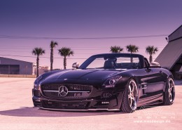 SLS R197 Mercedes Tuning AMG Bodykit Felgen Auspuff Spurverbreiterung Carbon