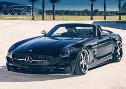SLS R197 Mercedes Tuning AMG Bodykit Felgen Auspuff Spurverbreiterung Carbon