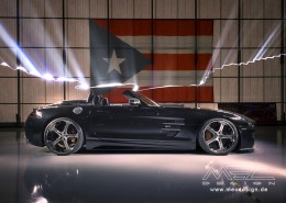 SLS R197 Mercedes Tuning AMG Bodykit Felgen Auspuff Spurverbreiterung Carbon