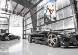 SLS R197 Mercedes Tuning AMG Bodykit Wheels Exhaust Spacer Carbon