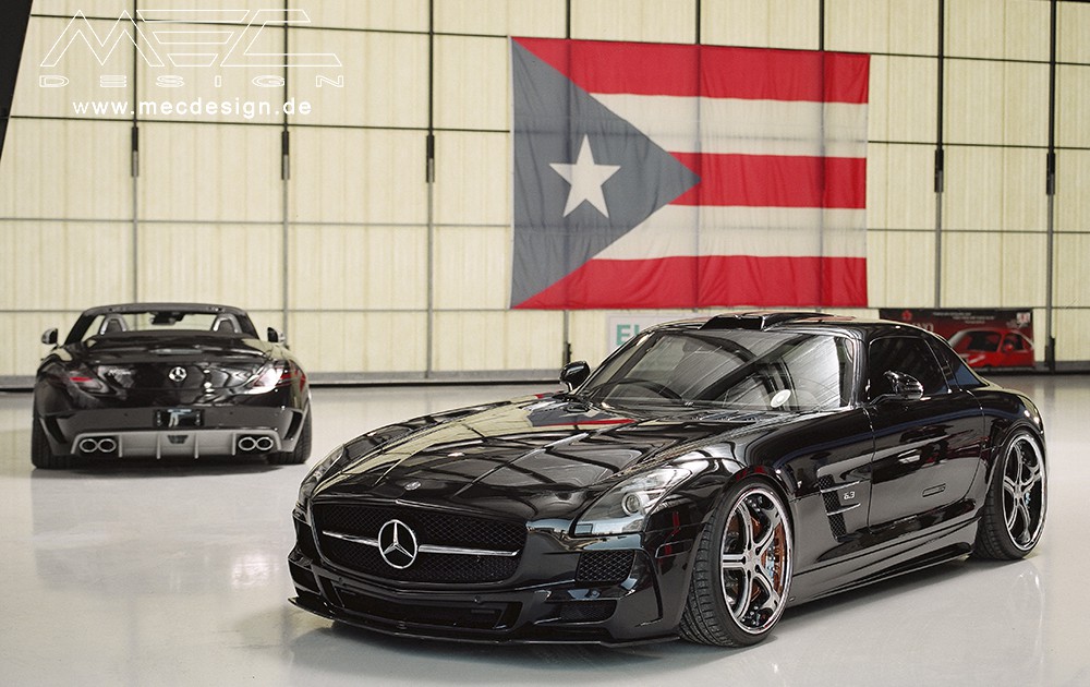 SLS C197 Mercedes Tuning AMG Bodykit Wheels Exhaust Spacer Carbon