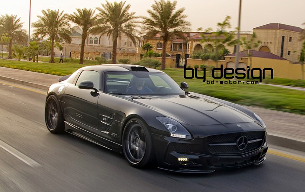 SLS C197 Mercedes Tuning AMG Bodykit Wheels Exhaust Spacer Carbon