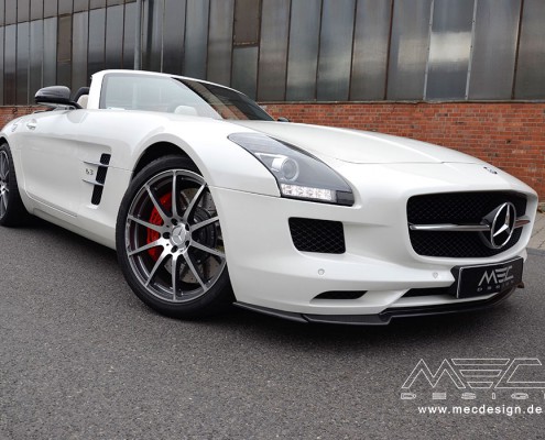 SLS R197 Mercedes Tuning AMG Bodykit Wheels Exhaust Spacer Carbon