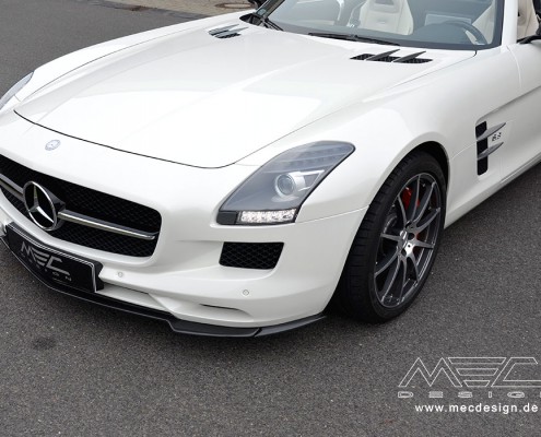 SLS R197 Mercedes Tuning AMG Bodykit Wheels Exhaust Spacer Carbon