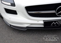 SLS R197 Mercedes Tuning AMG Bodykit Felgen Auspuff Spurverbreiterung Carbon