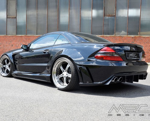 R230 SL Roadster Mercedes Tuning AMG Bodykit Wheels Exhaust Spacer Carbon