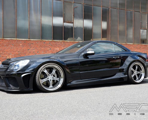 R230 SL Roadster Mercedes Tuning AMG Bodykit Wheels Exhaust Spacer Carbon