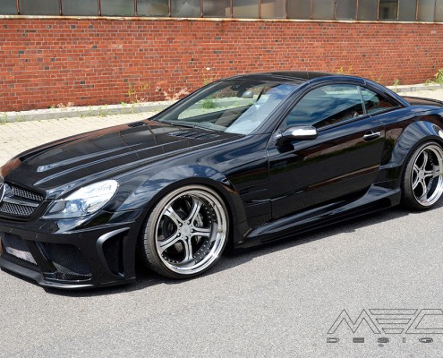 R230 SL Roadster Mercedes Tuning AMG Bodykit Wheels Exhaust Spacer Carbon