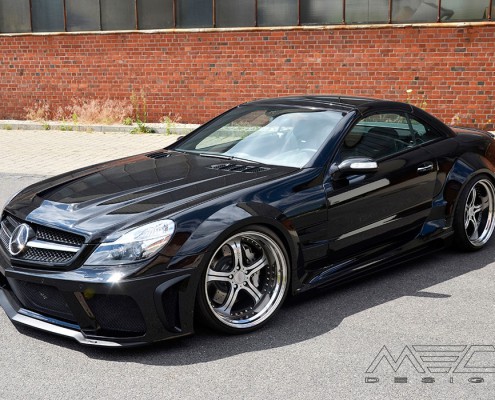 R230 SL Roadster Mercedes Tuning AMG Bodykit Wheels Exhaust Spacer Carbon