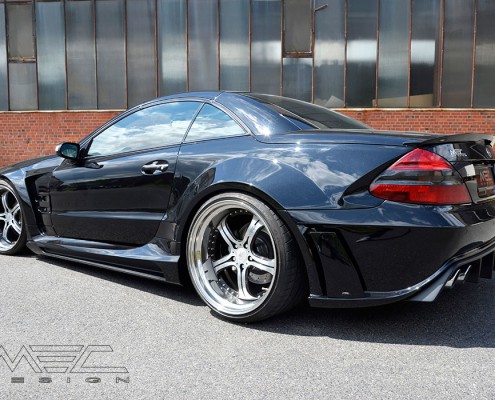 R230 SL Roadster Mercedes Tuning AMG Bodykit Wheels Exhaust Spacer Carbon