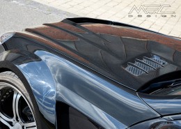 R230 SL Roadster Mercedes Tuning AMG Bodykit Felgen Auspuff Spurverbreiterung Carbon