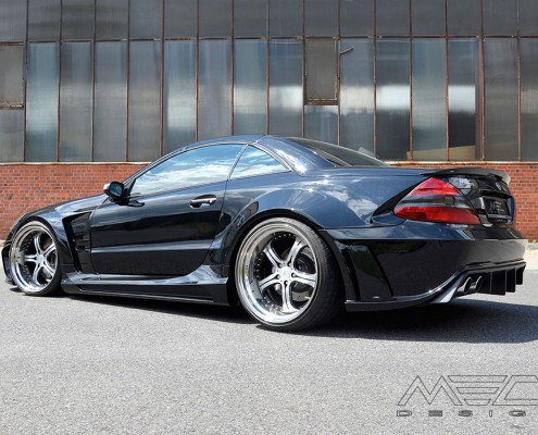 R230 SL Roadster Mercedes Tuning AMG Bodykit Wheels Exhaust Spacer Carbon