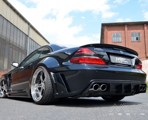 R230 SL Roadster Mercedes Tuning AMG Bodykit Wheels Exhaust Spacer Carbon