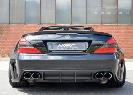 R230 SL Roadster Mercedes Tuning AMG Bodykit Felgen Auspuff Spurverbreiterung Carbon