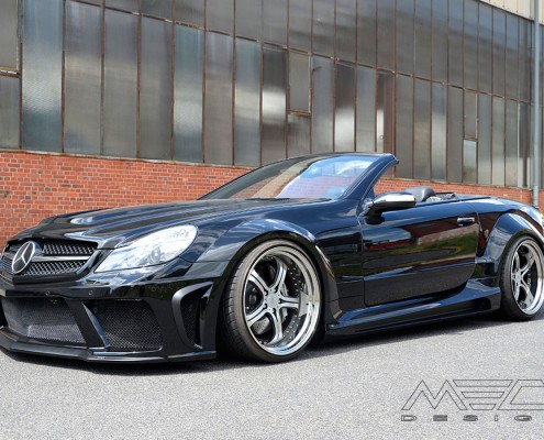 R230 SL Roadster Mercedes Tuning AMG Bodykit Wheels Exhaust Spacer Carbon
