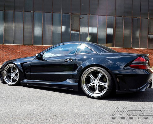 R230 SL Roadster Mercedes Tuning AMG Bodykit Wheels Exhaust Spacer Carbon