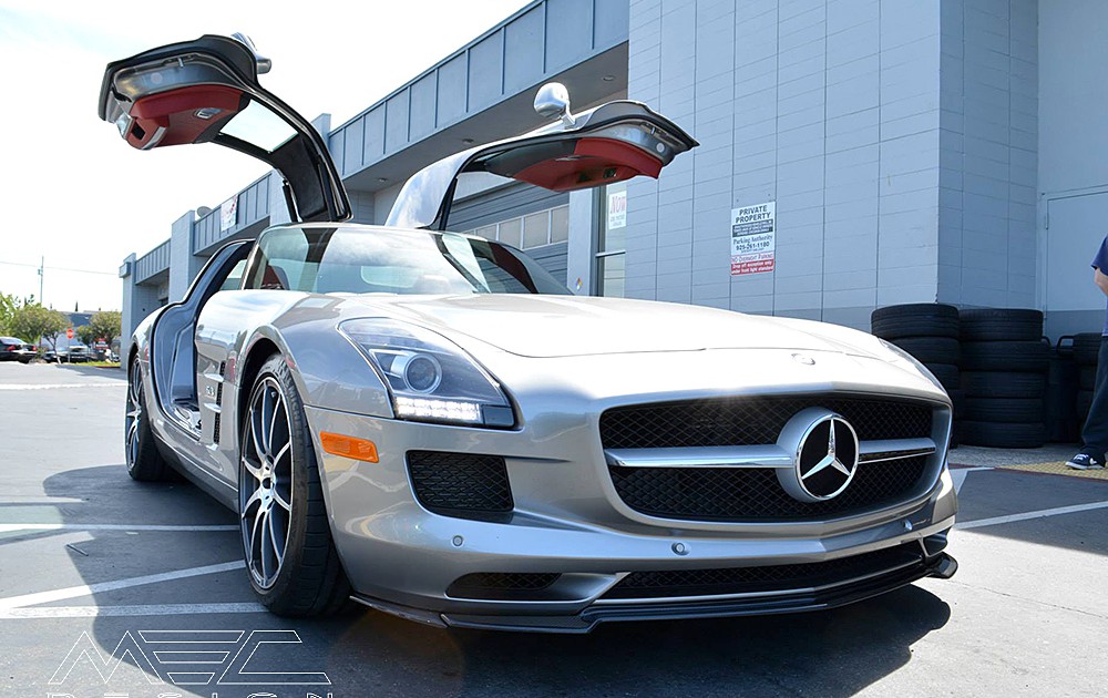 SLS C197 Mercedes Tuning AMG Bodykit Felgen Auspuff Spurverbreiterung Carbon