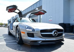 SLS C197 Mercedes Tuning AMG Bodykit Felgen Auspuff Spurverbreiterung Carbon