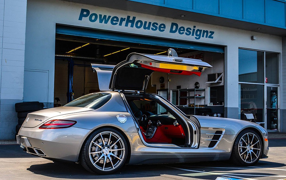 SLS C197 Mercedes Tuning AMG Bodykit Wheels Exhaust Spacer Carbon