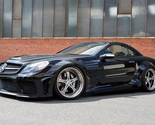 R230 SL Roadster Mercedes Tuning AMG Bodykit Wheels Exhaust Spacer Carbon