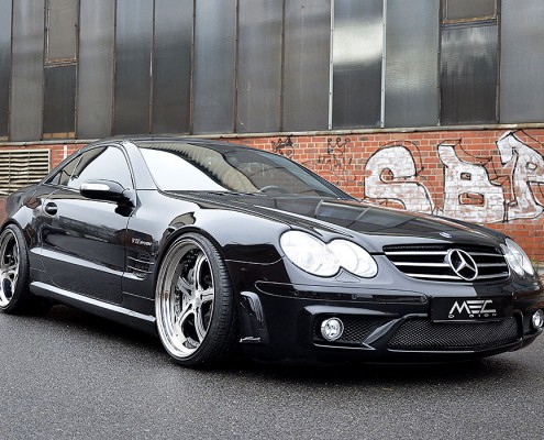 R230 SL Roadster Mercedes Tuning AMG Bodykit Wheels Exhaust Spacer Carbon