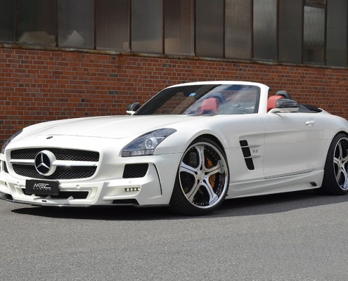 SLS R197 Mercedes Tuning AMG Bodykit Wheels Exhaust Spacer Carbon