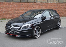 W176 A-Klasse Mercedes Tuning AMG Bodykit Felgen Auspuff Spurverbreiterung Carbon