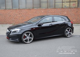 W176 A-Klasse Mercedes Tuning AMG Bodykit Felgen Auspuff Spurverbreiterung Carbon