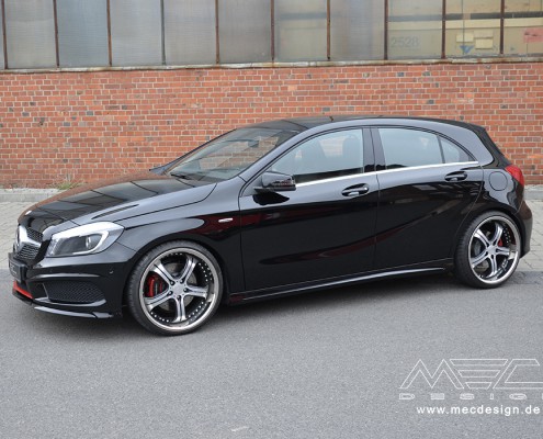 W176 A-Klasse Mercedes Tuning AMG Bodykit Felgen Auspuff Spurverbreiterung Carbon