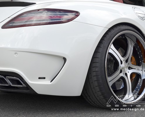 SLS R197 Mercedes Tuning AMG Bodykit Wheels Exhaust Spacer Carbon