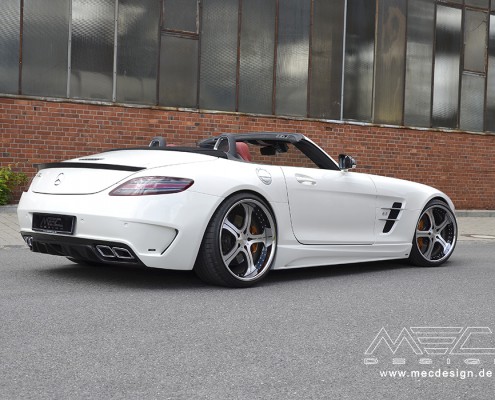 SLS R197 Mercedes Tuning AMG Bodykit Wheels Exhaust Spacer Carbon