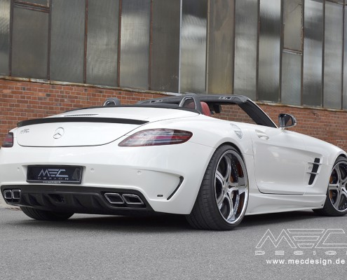 SLS R197 Mercedes Tuning AMG Bodykit Wheels Exhaust Spacer Carbon