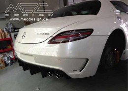 SLS C197 Mercedes Tuning AMG Bodykit Felgen Auspuff Spurverbreiterung Carbon