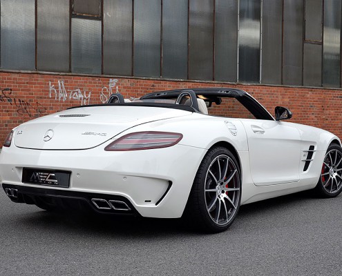 SLS R197 Mercedes Tuning AMG Bodykit Wheels Exhaust Spacer Carbon