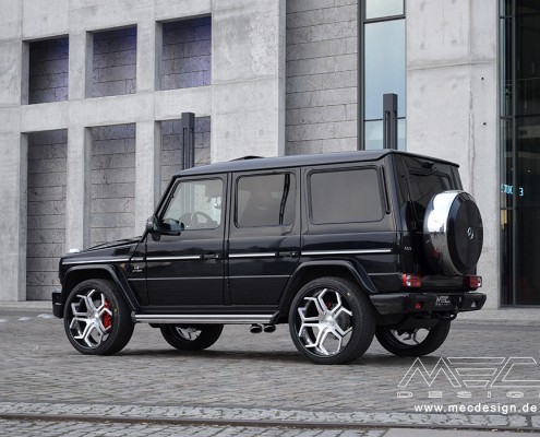 W463 G-Klasse Mercedes Tuning AMG Bodykit Felgen Auspuff Spurverbreiterung Carbon