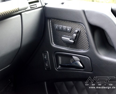 W463 G Class Mercedes Tuning AMG Interior Carbon Leather