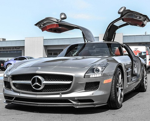SLS C197 Mercedes Tuning AMG Bodykit Felgen Auspuff Spurverbreiterung Carbon