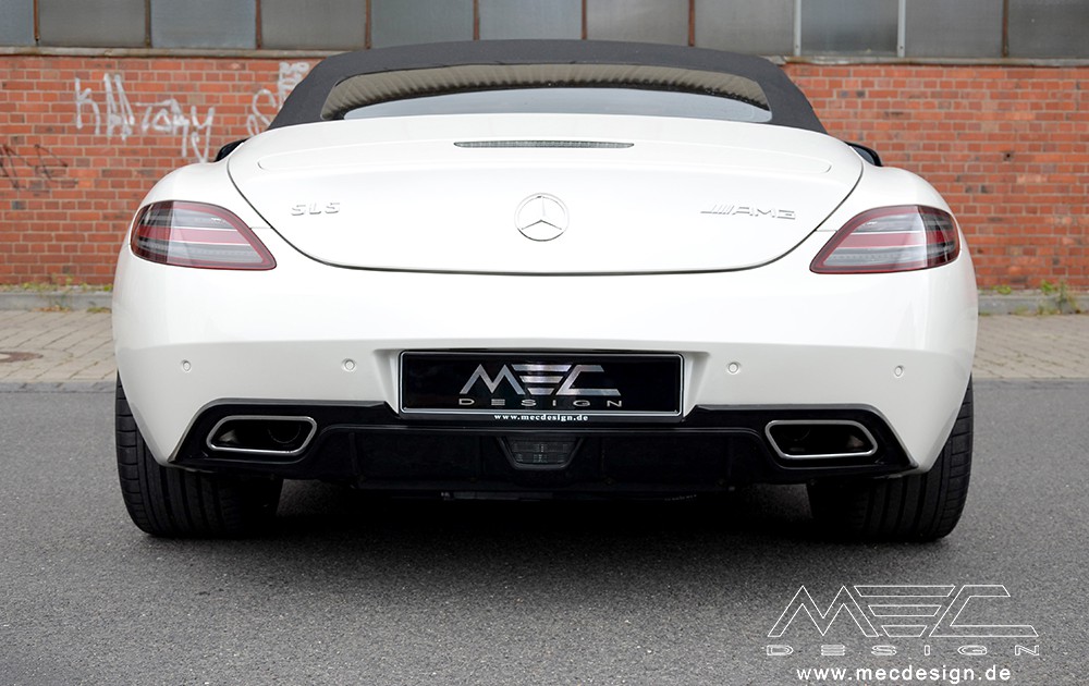 SLS R197 Mercedes Tuning AMG Bodykit Wheels Exhaust Spacer Carbon