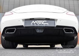 SLS R197 Mercedes Tuning AMG Bodykit Felgen Auspuff Spurverbreiterung Carbon