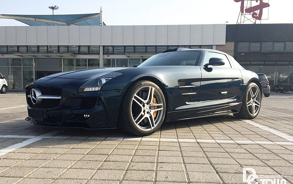 SLS C197 Mercedes Tuning AMG Bodykit Felgen Auspuff Spurverbreiterung Carbon
