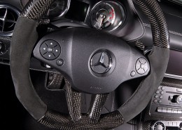 SLS C197 Mercedes Tuning AMG Interior Carbon Leather