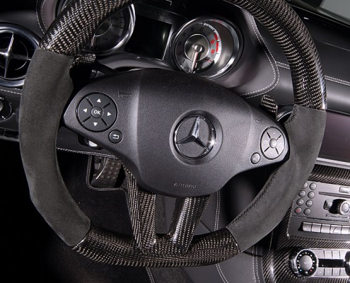 SLS C197 Mercedes Tuning AMG Interior Carbon Leather